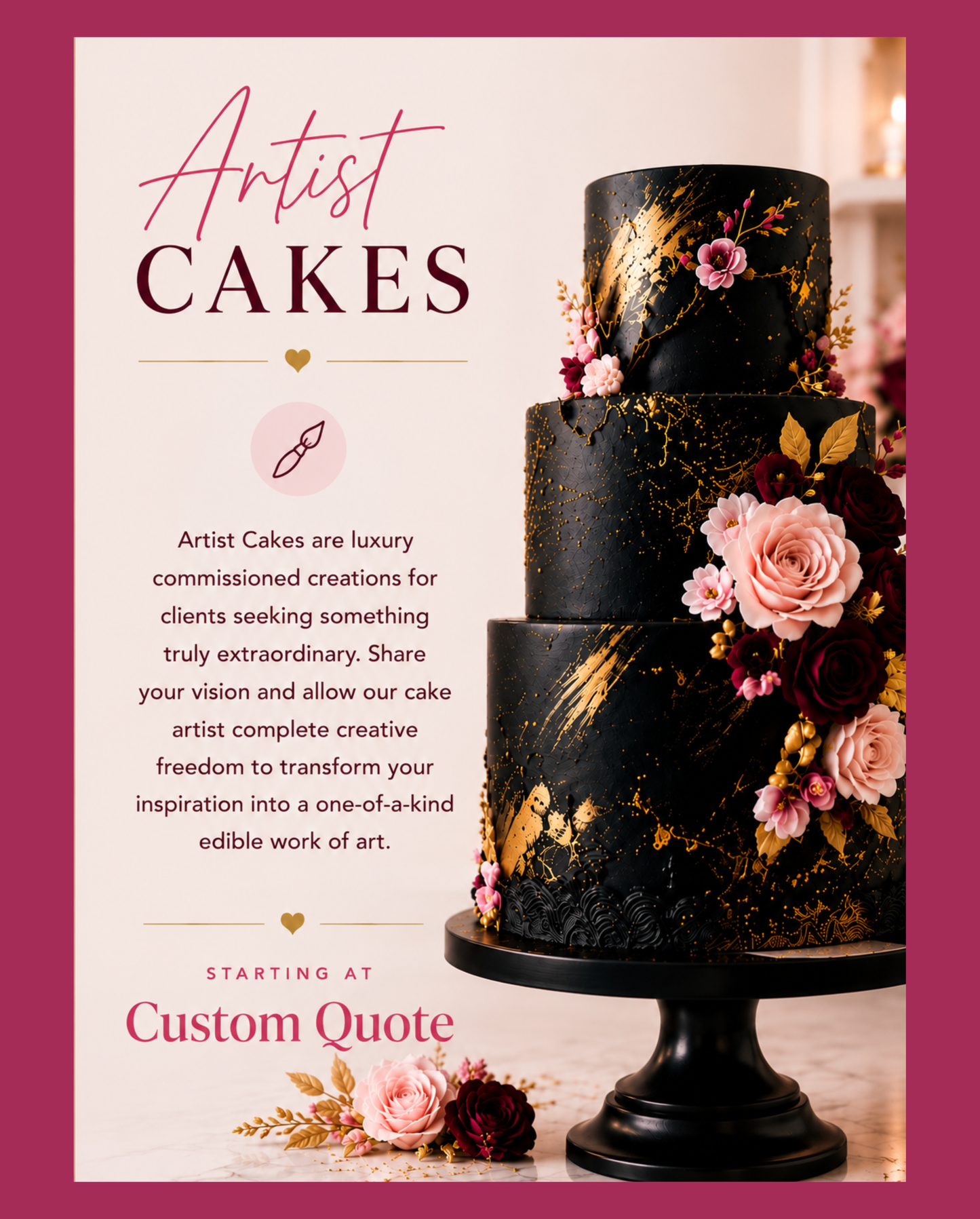 Artist Cakes