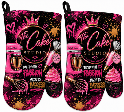 Studio Made Oven Mitts & Pot Holder