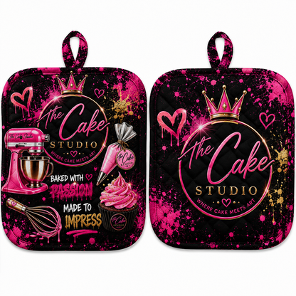 Studio Made Oven Mitts & Pot Holder